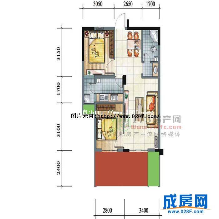逸尚美庭户型图,点击放大