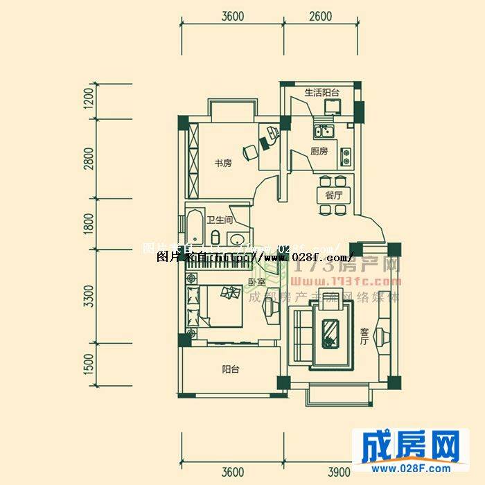 锦泰河畔户型图,点击放大
