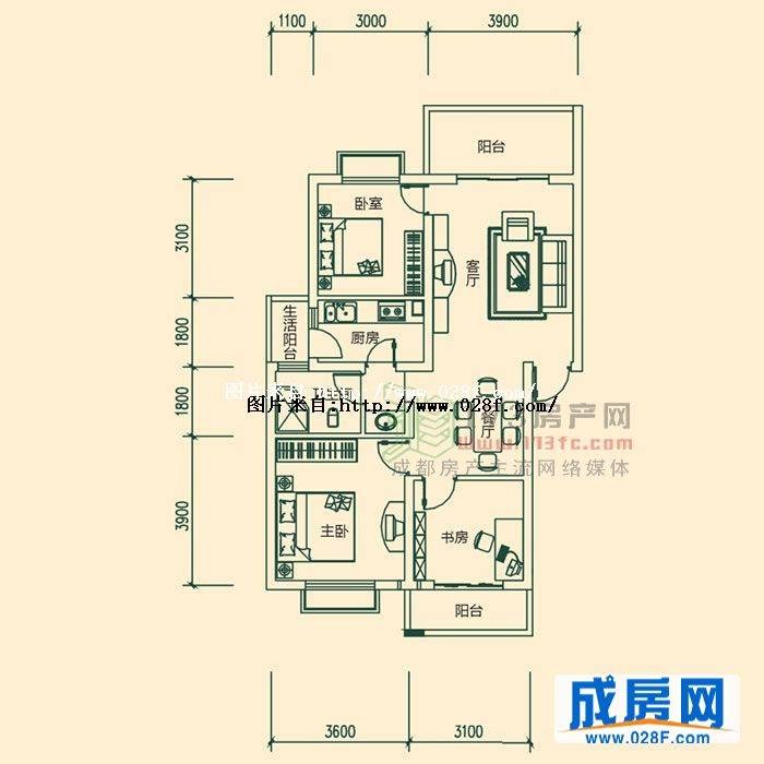 锦泰河畔户型图,点击放大
