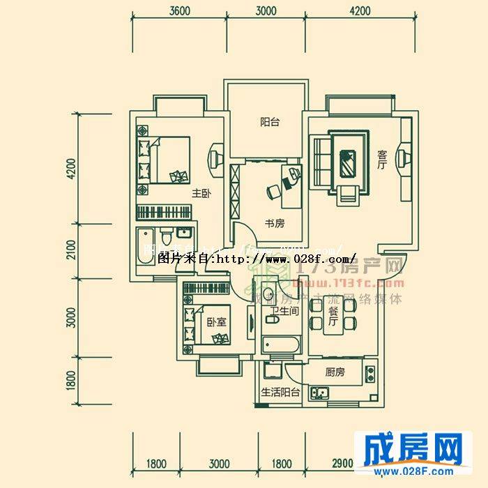 锦泰河畔户型图,点击放大