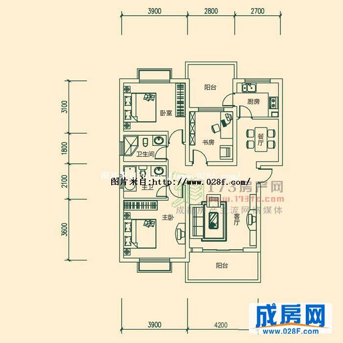 锦泰河畔户型图,点击放大
