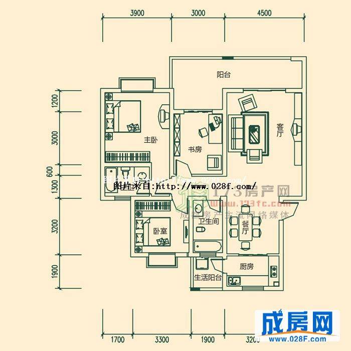 锦泰河畔户型图,点击放大
