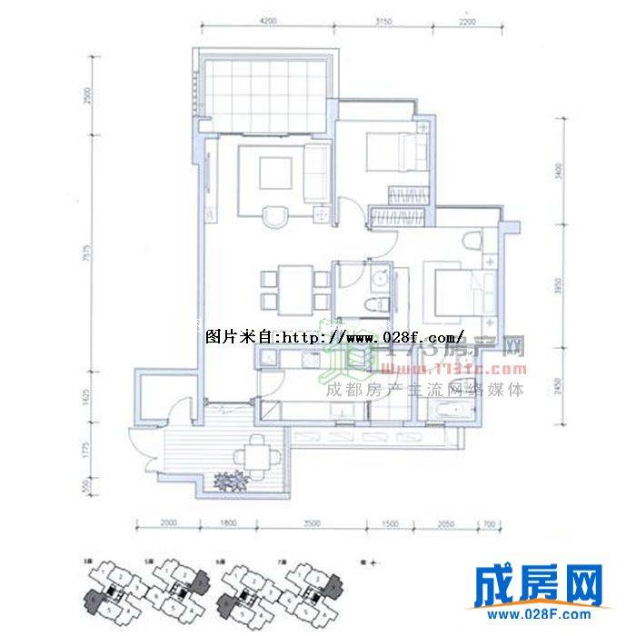 时代晶科名苑户型图,点击放大