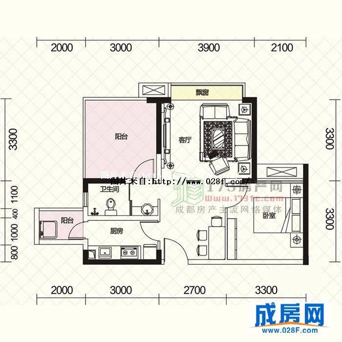 双发金英汇户型图,点击放大