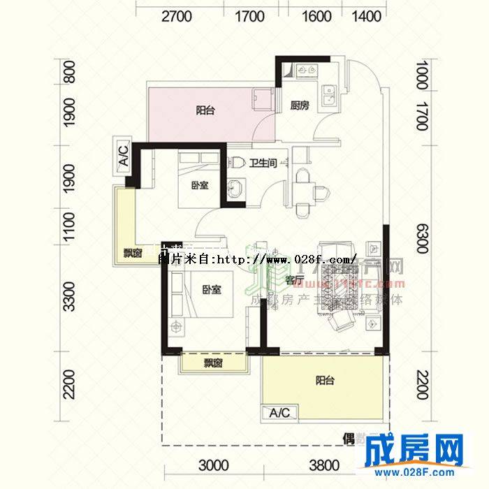 双发金英汇户型图,点击放大