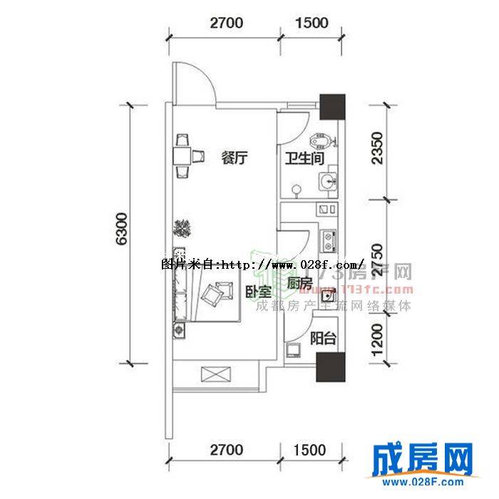 浅水80俊户型图,点击放大