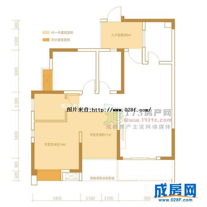 格凌兰户型图,点击放大