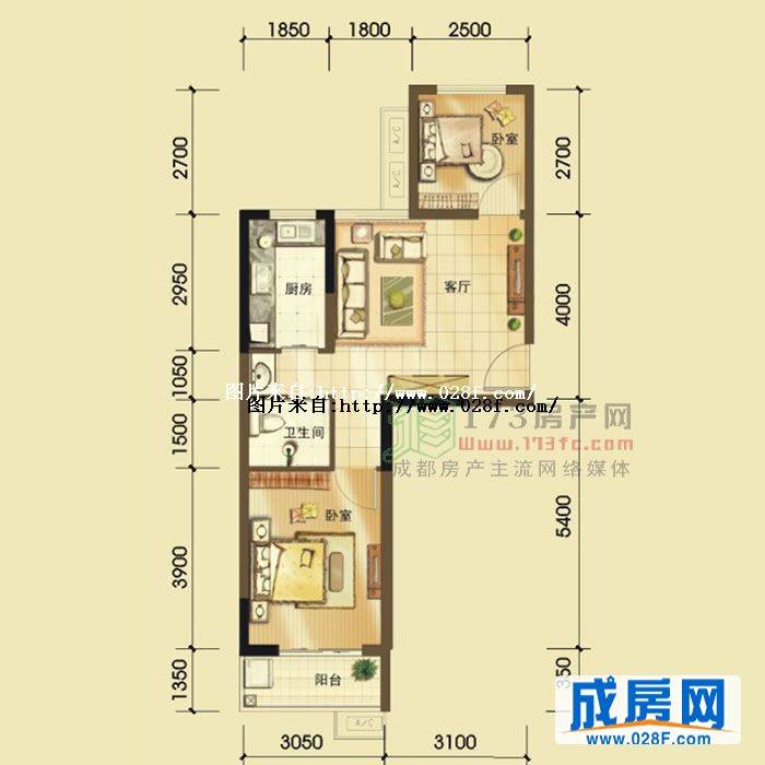 正成翡翠琉璃户型图,点击放大
