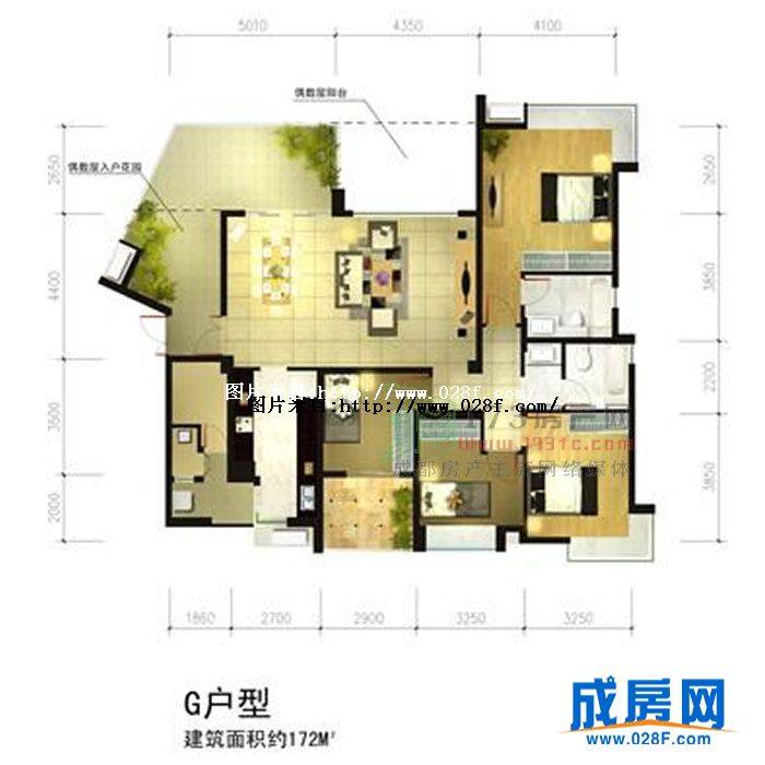 华置西锦城户型图,点击放大