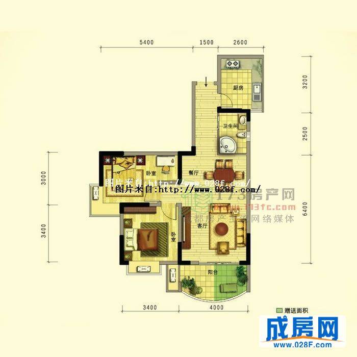 阳光地中海户型图,点击放大