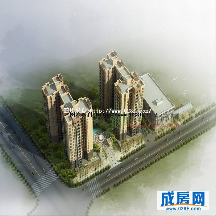 常青藤三期锦红城-外观图