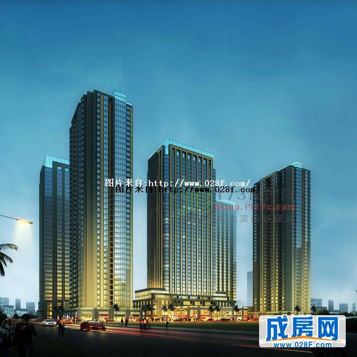 蜀都中心-外观图