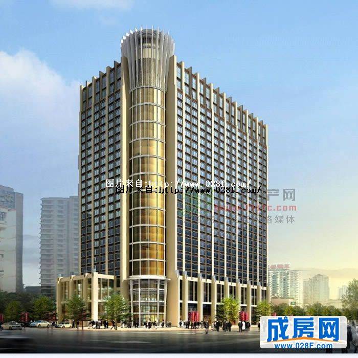 白金瀚宫国际大厦-外观图