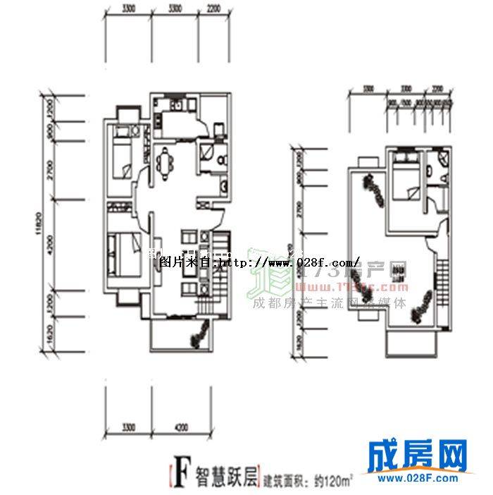 红枫别苑户型图,点击放大
