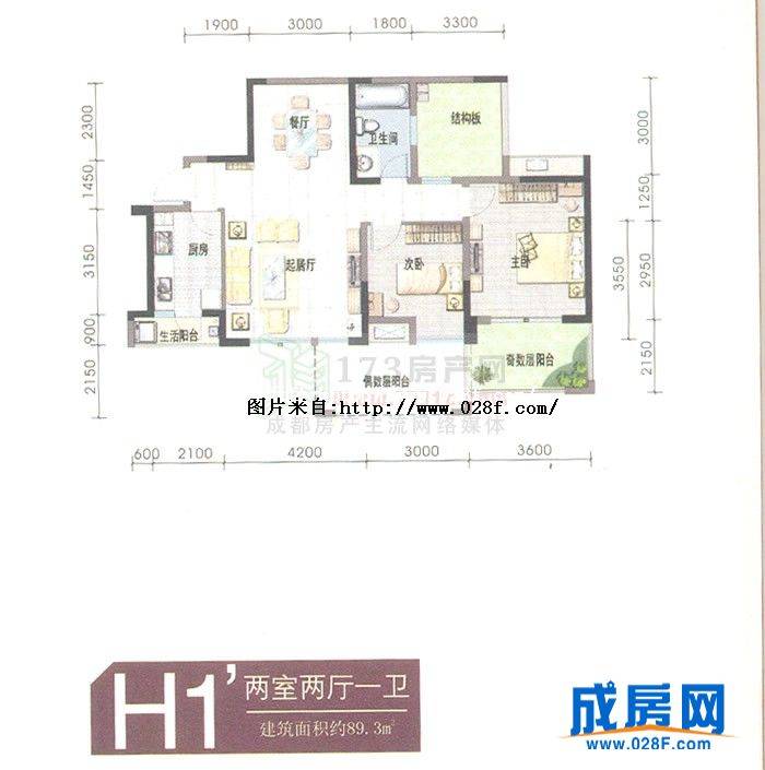 青房尚瑞天韵户型图,点击放大