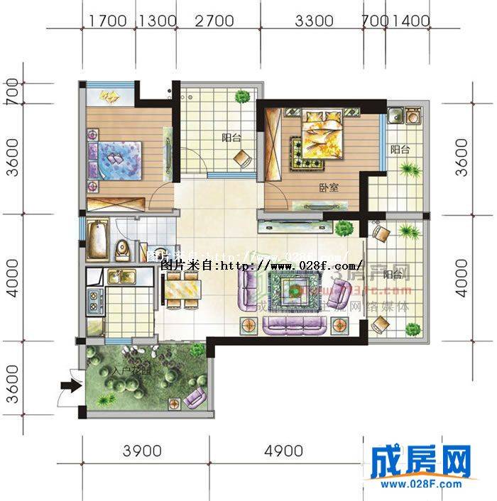 钱隆天下户型图,点击放大