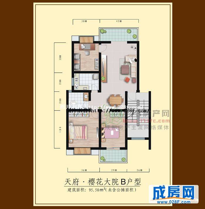 天府樱花大院户型图,点击放大