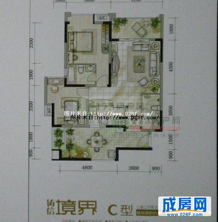 铸信境界户型图,点击放大
