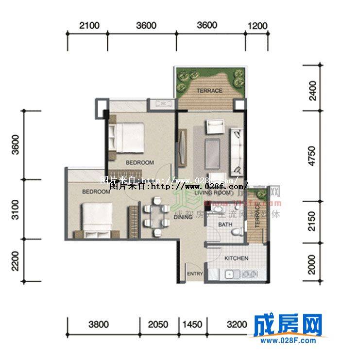 月光诚品户型图,点击放大