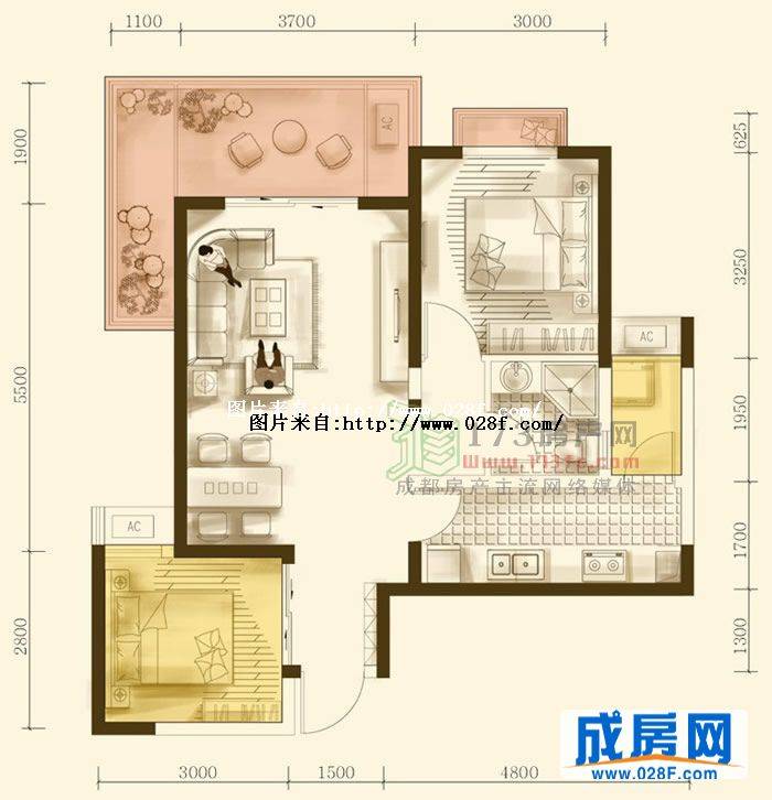 首创国际城户型图,点击放大