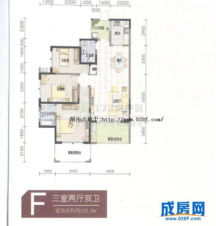 青房尚瑞天韵户型图,点击放大