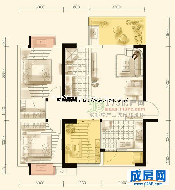 首创国际城户型图,点击放大