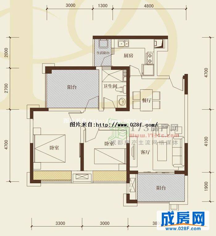 保利中心户型图,点击放大