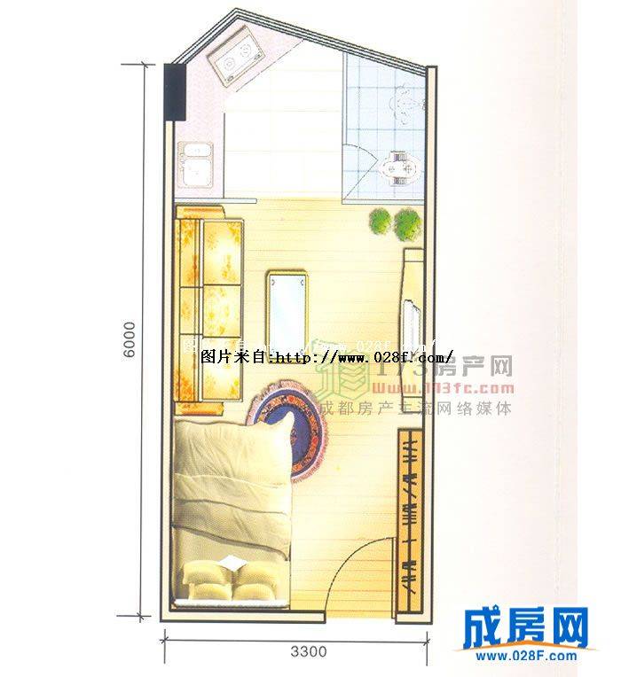 锦西国际户型图,点击放大