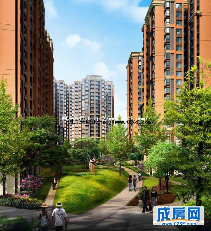 蓝光花满庭样板间图,点击放大