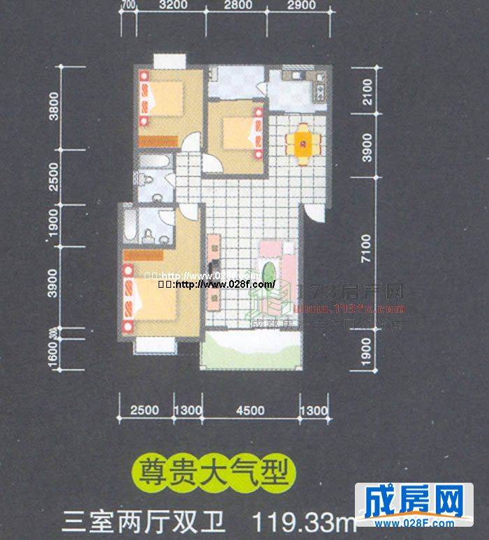 宗申·流溪丽园户型图,点击放大