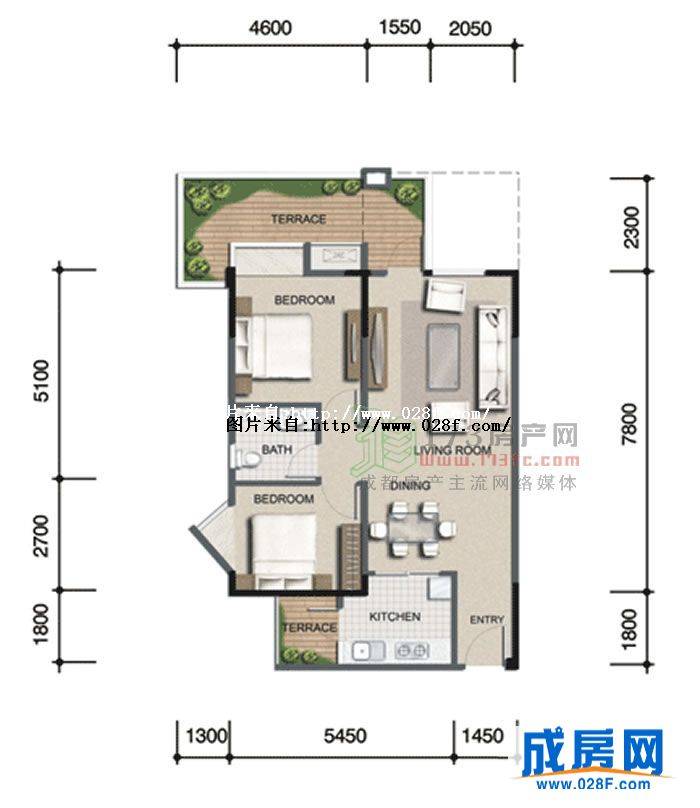 月光诚品户型图,点击放大