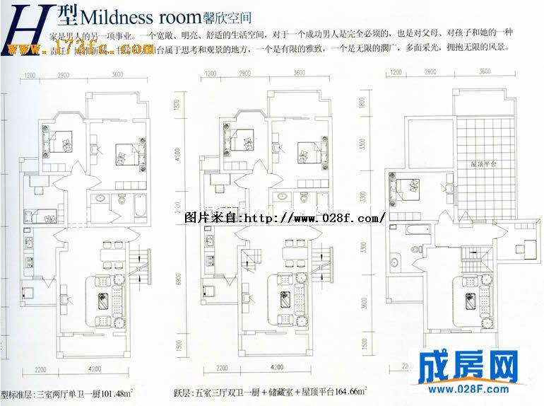 博雅新城户型图,点击放大