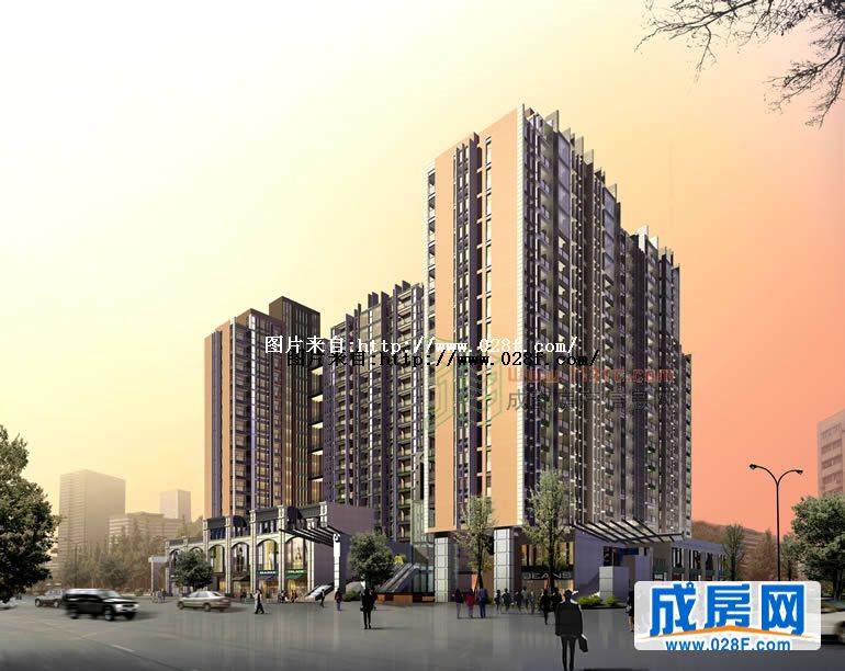 东方锦都小区环境,点击放大