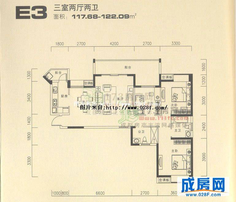 天府长城图南多户型图,点击放大