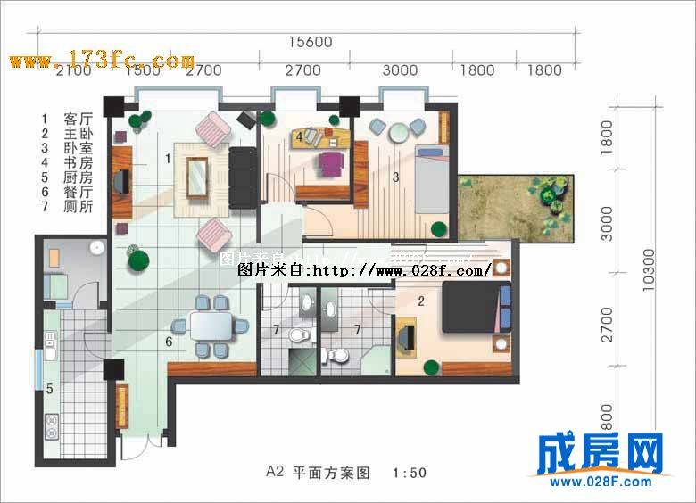 三洲佳润苑户型图,点击放大