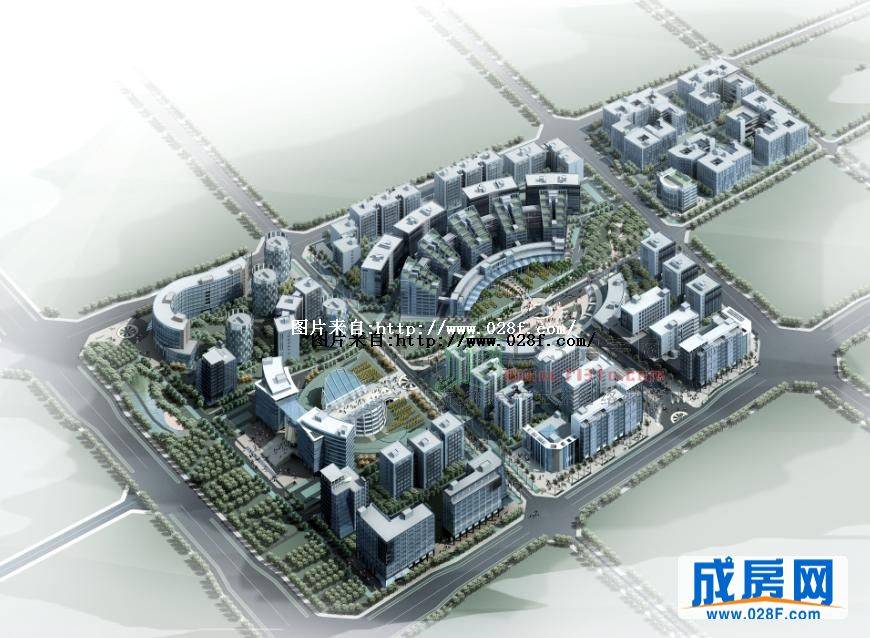 西部智谷小区环境,点击放大