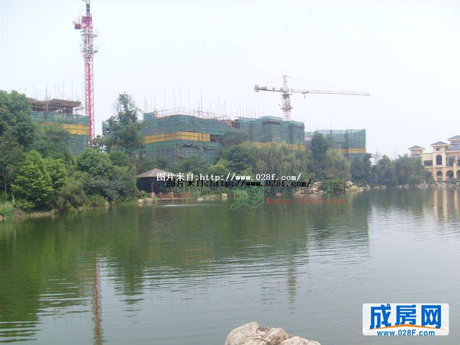 东骏湖景湾小区环境,点击放大