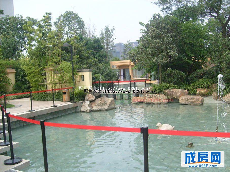 东骏湖景湾小区环境,点击放大